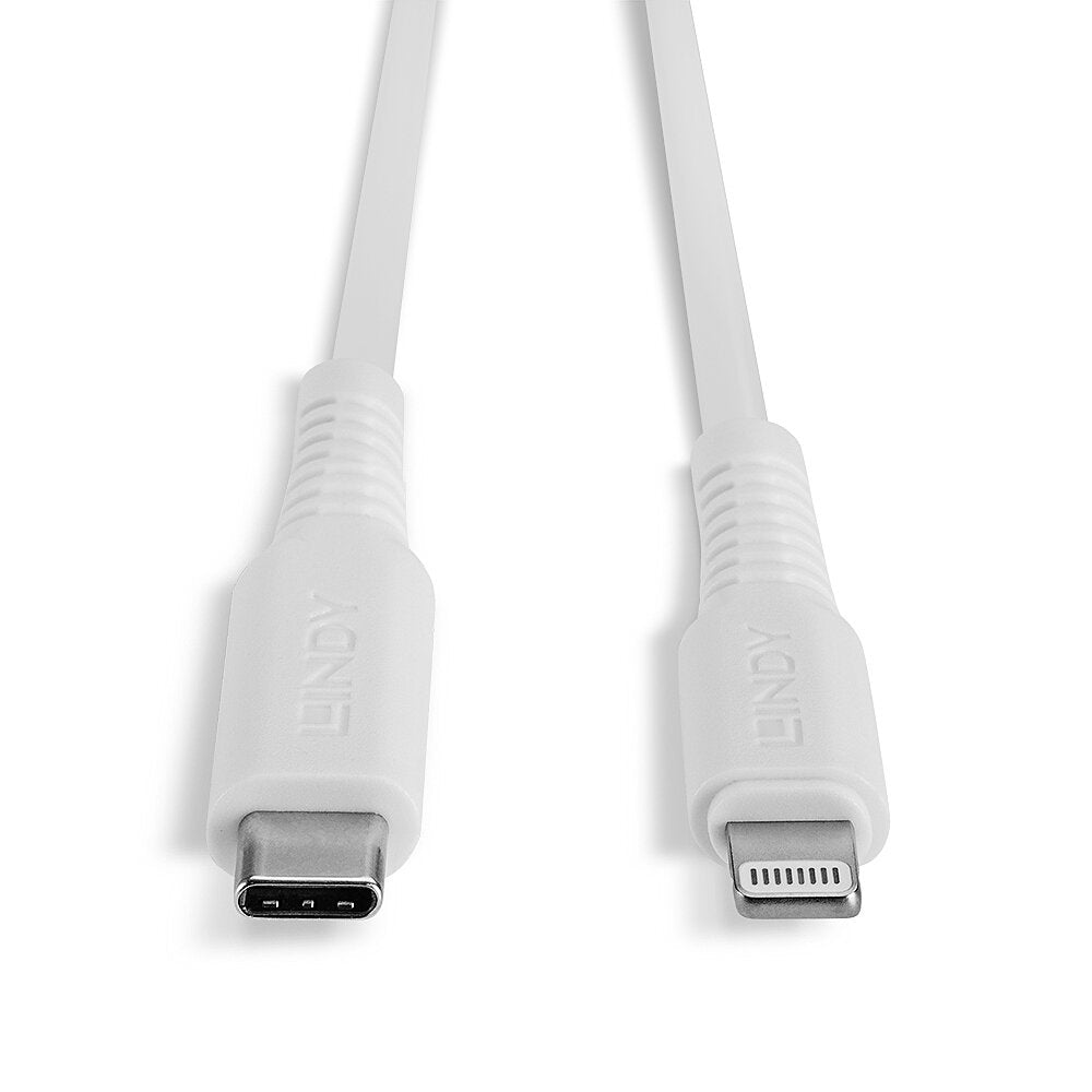 Lindy 31315 cable de conector Lightning 0,5 m Blanco (5)