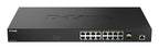 D-Link DMS-1250-18P/B switch Gestionado L2+ 2.5G Ethernet (100/1000/2500) Energía sobre Ethernet (PoE) Negro