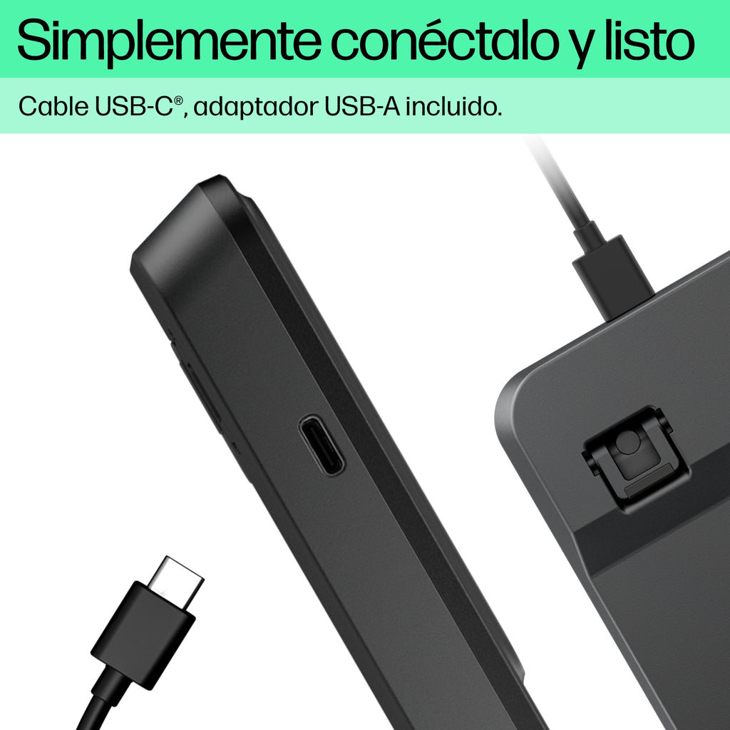 HP 400 Backlit Wired Keyboard teclado Hogar USB QWERTY Inglés Negro (5)