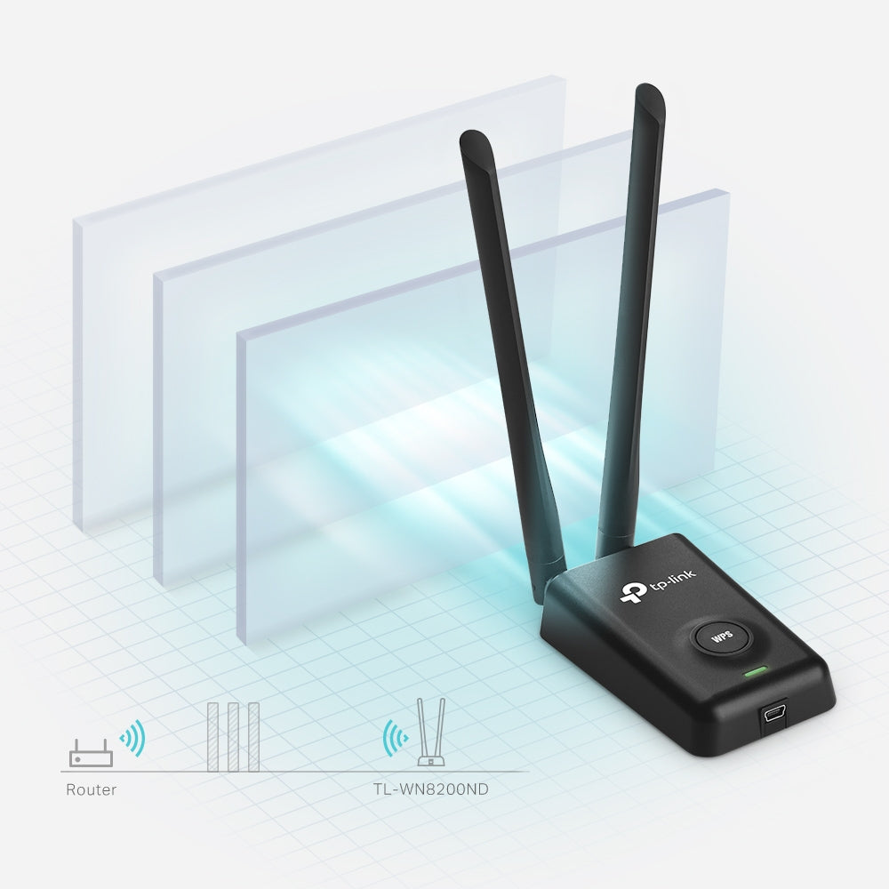 TP-Link TL-WN8200ND adaptador y tarjeta de red WLAN 300 Mbit/s (6)