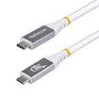 StarTech.com CC50CM80GUSB4CABLEW cable USB USB4 Gen 4x2 0,5 m USB C 80 Gbit/s (2)