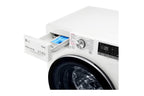 LG V7WD96H1A lavadora-secadora Independiente Carga frontal Blanco