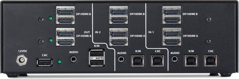 Startech CK4-HP202C - Conmutador KVM / audio / USB, 2 x KVM / audio / USB (3)