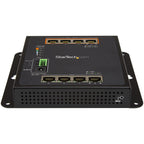 StarTech.com IES81GPOEW switch Gigabit Ethernet (10/100/1000) Energía sobre Ethernet (PoE) Negro (2)
