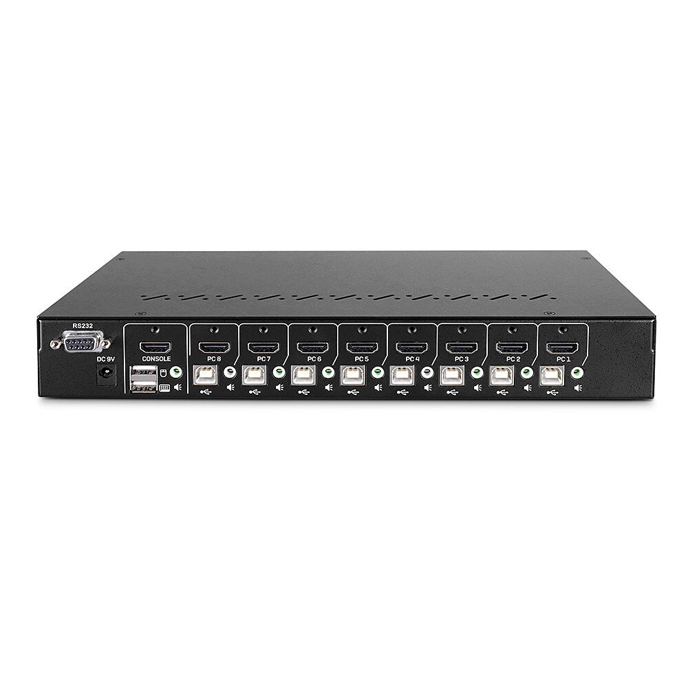 Lindy 39538 interruptor KVM Montaje en rack Negro (6)
