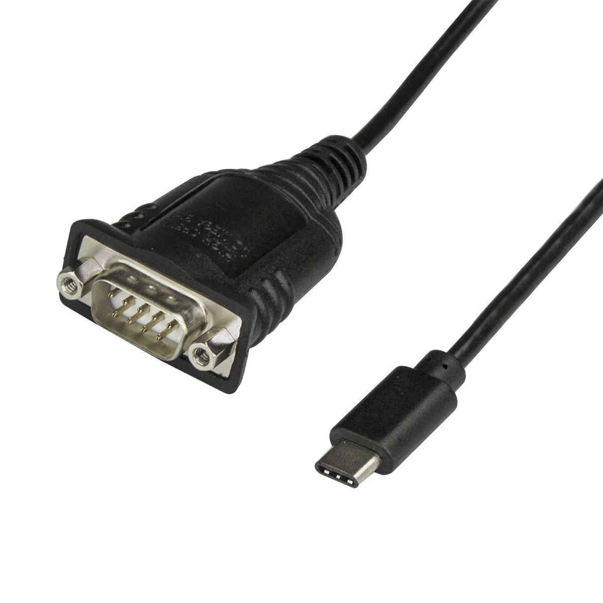 StarTech.com ICUSB232C cable de serie Negro 0,4 m DB-9