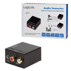 LogiLink CA0101 convertidor de audio Negro (8)