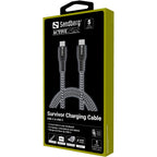 Sandberg 441-38 cable USB USB 2.0 100 m USB C Negro, Gris (4)