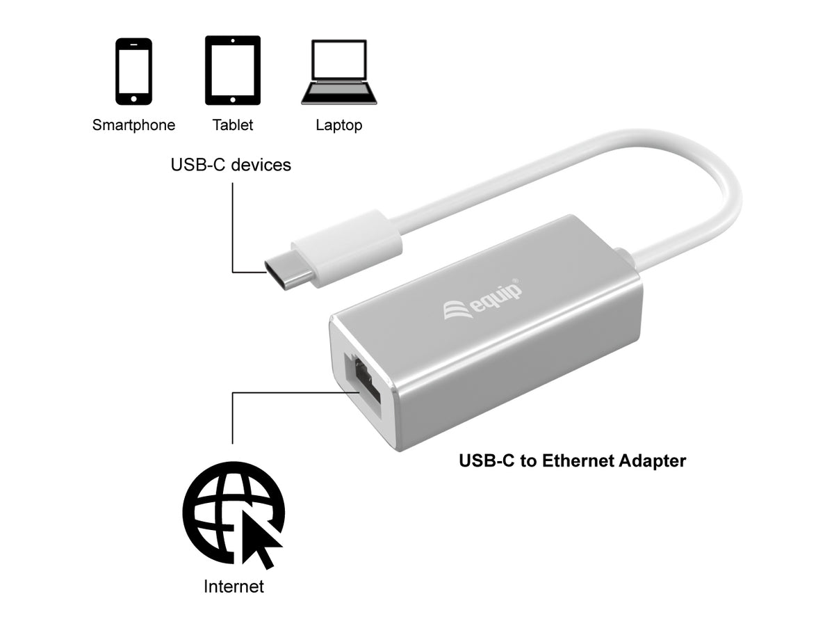 Equip 133454 adaptador y tarjeta de red Ethernet 1000 Mbit/s (2)