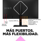 OMEN by HP 27 inch FHD 240Hz Gaming Monitor - OMEN 27s pantalla para PC 68,6 cm (27") 1920 x 1080 Pixeles Full HD LCD Negro (5)
