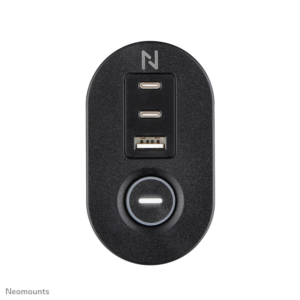 Neomounts DS22-840BL6 base múltiple 1,4 m 3 salidas AC Interior Negro (7)
