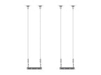 Multibrackets 1546 soporte para pantalla de señalización 75" Negro