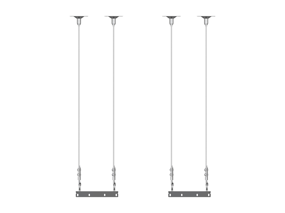 Multibrackets 1546 soporte para pantalla de señalización 75" Negro