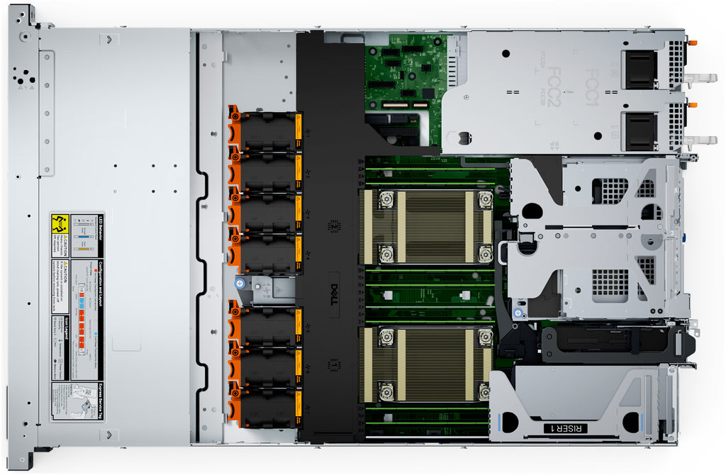 DELL PowerEdge R660XS servidor 960 GB Bastidor (1U) Intel® Xeon® Silver 4514Y 2 GHz 64 GB DDR5-SDRAM 1100 W (5)