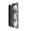 Protector de pantalla para teléfono móvil - tratado - cristal - con filtro de privacidad - 2 sentidos - para Apple iPhone 14 Pro, 15, 16