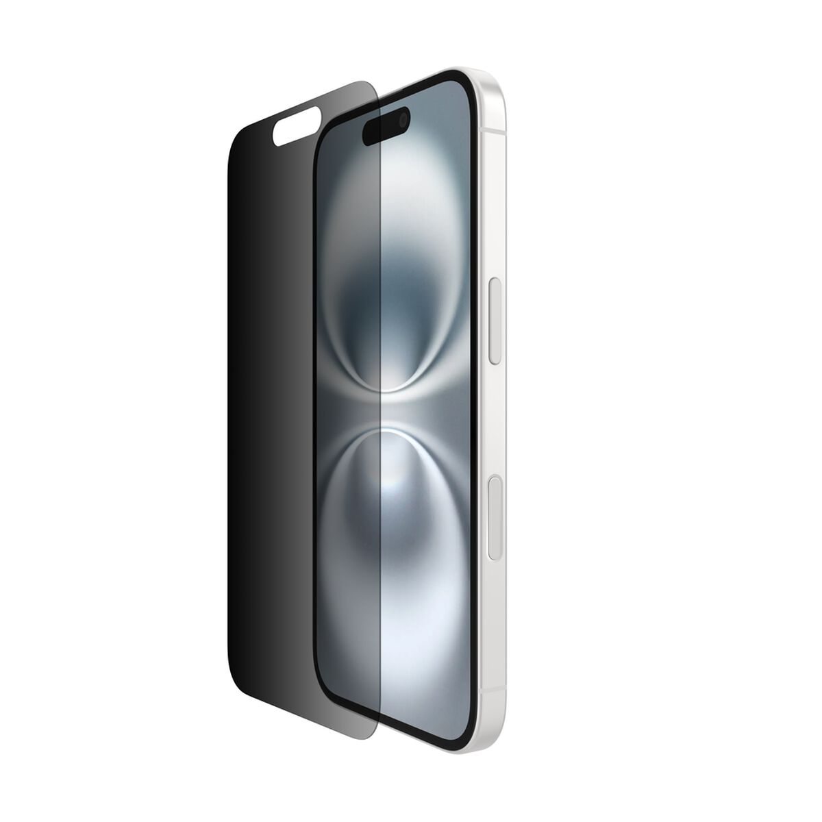 Protector de pantalla para teléfono móvil - tratado - cristal - con filtro de privacidad - 2 sentidos - para Apple iPhone 14 Pro, 15, 16