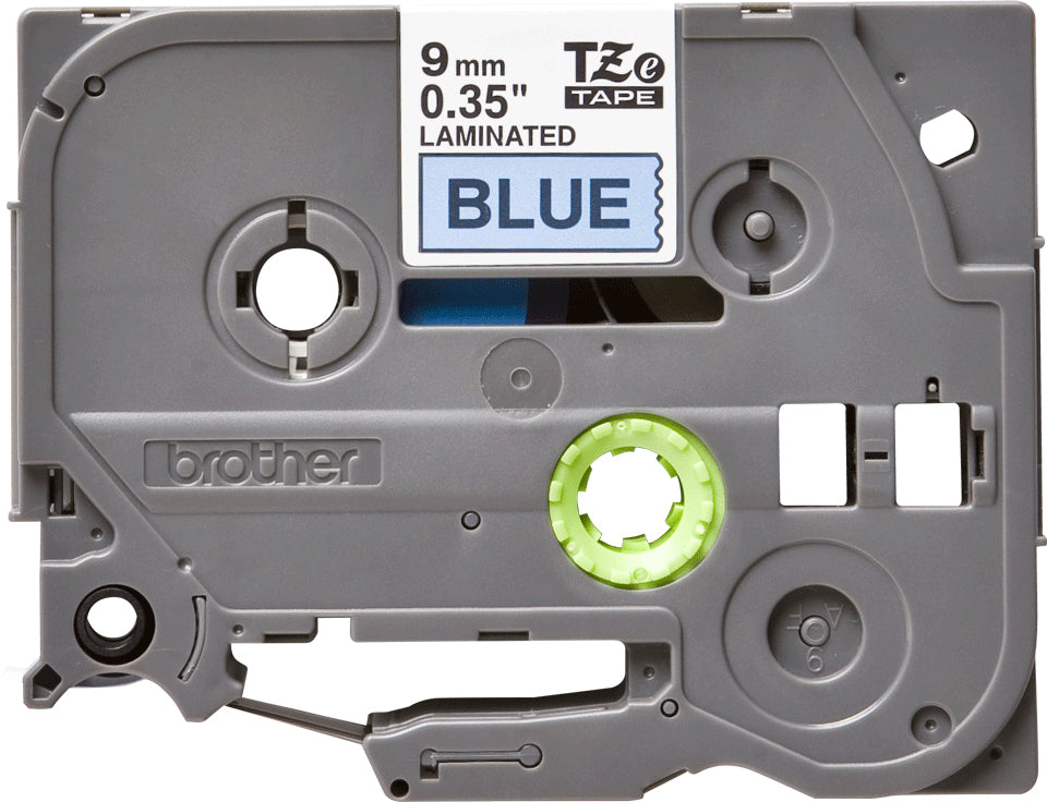 Brother TZE-521 cinta para impresora de etiquetas Negro sobre azul (5)