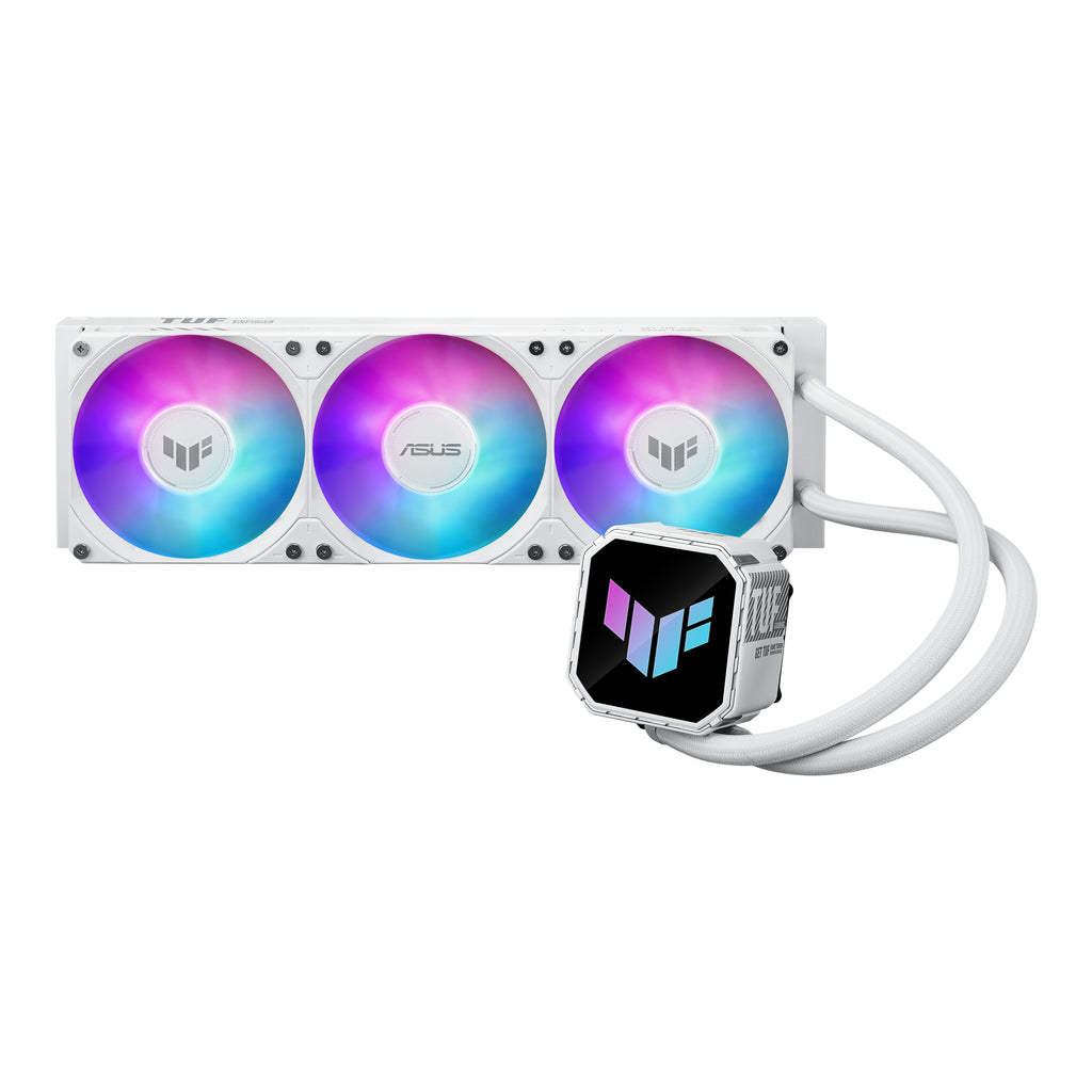 ASUS TUF Gaming LC III 360 ARGB White Edition Carcasa del ordenador Sistema de refrigeración líquida todo en uno 12 cm Blanco (5)