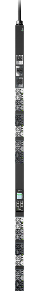 APC NetShelter Rack PDU Advanced Gen 2, Metered Outlet, 3Phase, 22.1kW 400V 32A or 17.3kW 415V 30A, 530P6, 48 Outlet unidad de distribución de energía (PDU) 42 salidas AC 0U Negro (4)