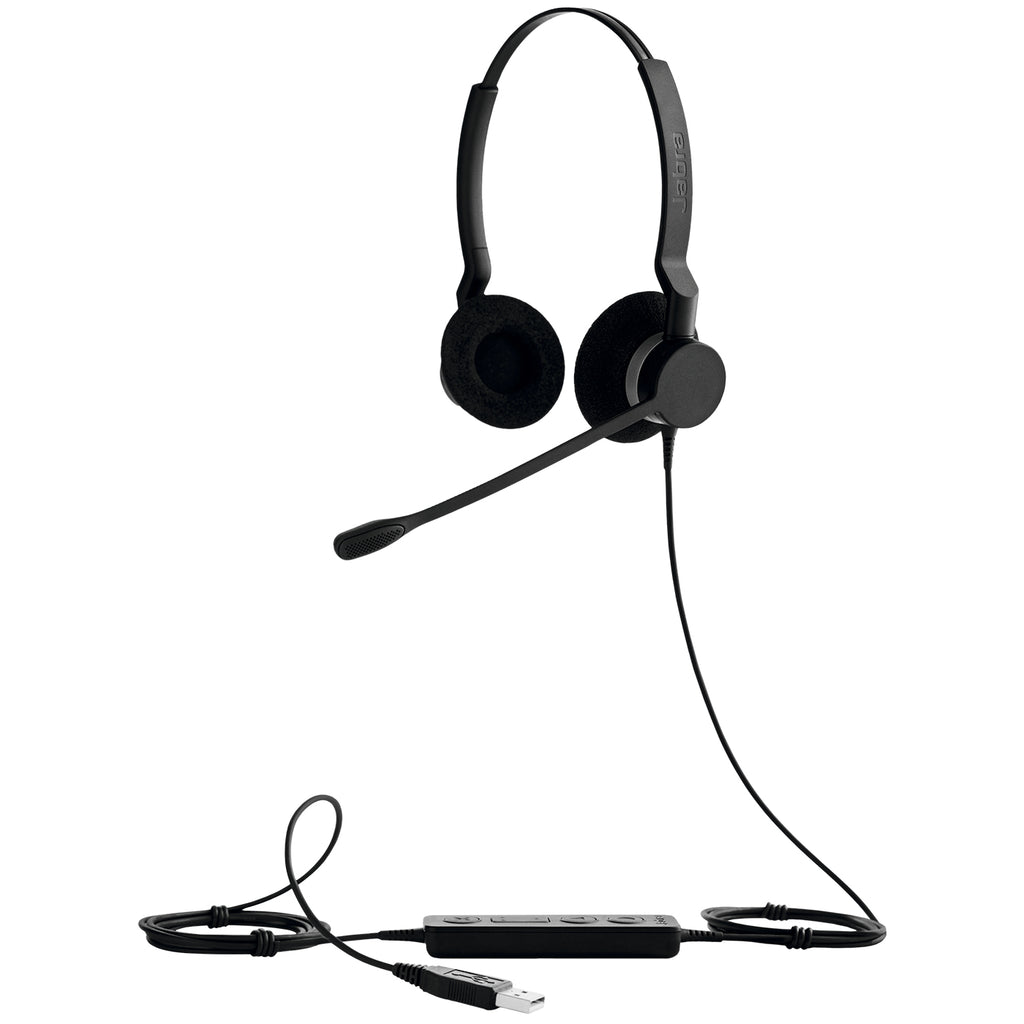 Jabra Biz 2300 Auriculares Alámbrico Diadema Oficina/Centro de llamadas USB tipo A Negro (4)
