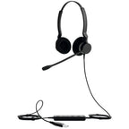 Jabra Biz 2300 Auriculares Alámbrico Diadema Oficina/Centro de llamadas USB tipo A Negro (4)