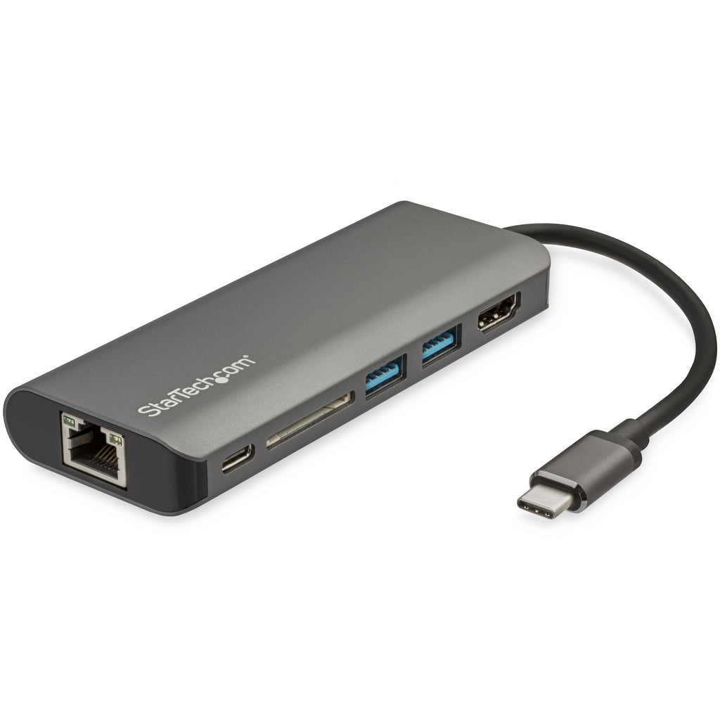 StarTech.com DKT30CSDHPD3 base para portátil y replicador de puertos Alámbrico USB 3.2 Gen 1 (3.1 Gen 1) Type-C Negro, Gris