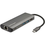 StarTech.com DKT30CSDHPD3 base para portátil y replicador de puertos Alámbrico USB 3.2 Gen 1 (3.1 Gen 1) Type-C Negro, Gris