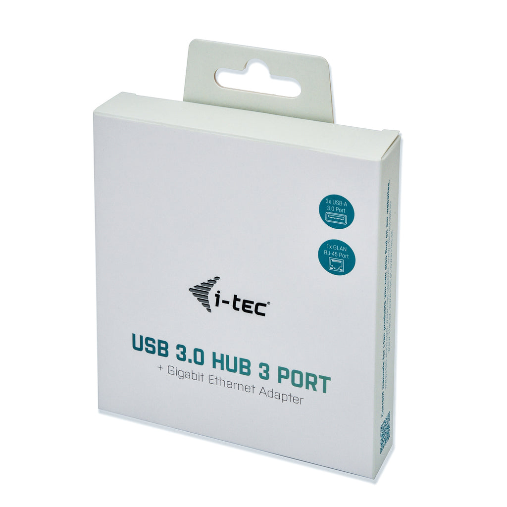 i-tec Metal U3METALG3HUB hub de interfaz USB 3.2 Gen 1 (3.1 Gen 1) Type-A 5000 Mbit/s Gris (6)