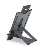 BakkerElkhuizen Ergo-Q Hybrid Pro Soporte para ordenador portátil Negro, Gris Oscuro 40,6 cm (16") (4)