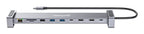 Manhattan 190398 base para portátil y replicador de puertos Alámbrico USB 3.2 Gen 1 (3.1 Gen 1) Type-C Gris (5)
