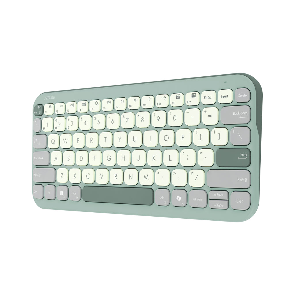 ASUS Marshmallow Keyboard KW100 teclado Hogar Bluetooth QWERTY Español Verde (5)