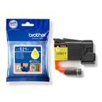 Brother LC521Y cartucho de tinta 1 pieza(s) Original Amarillo (6)
