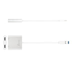 j5create JUA365 Adaptador gráfico USB 3840 x 2160 Pixeles Plata (4)