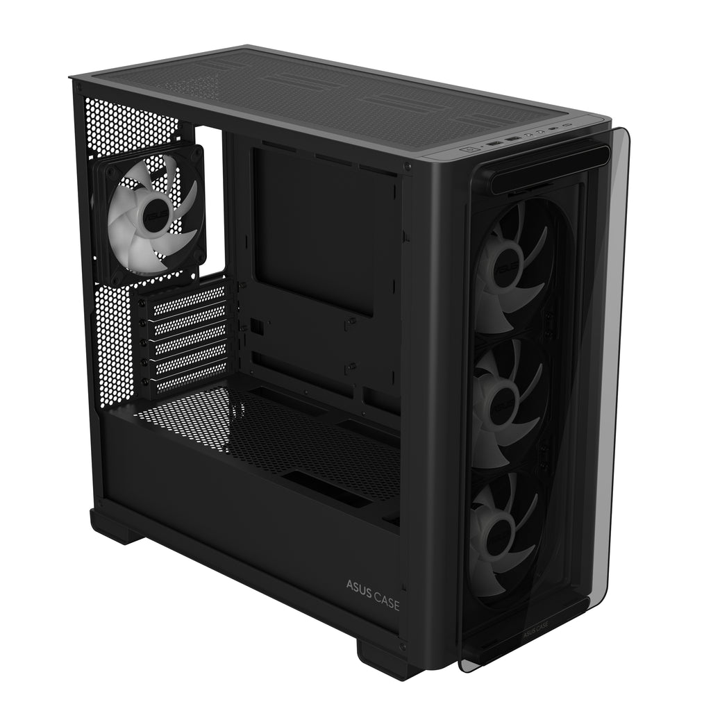 ASUS A23 PLUS TG ARGB BLACK Micro Torre Negro (8)