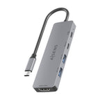 AISENS ASUC-5P028-GR base para portátil y replicador de puertos Alámbrico USB 3.2 Gen 1 (3.1 Gen 1) Type-C (4)