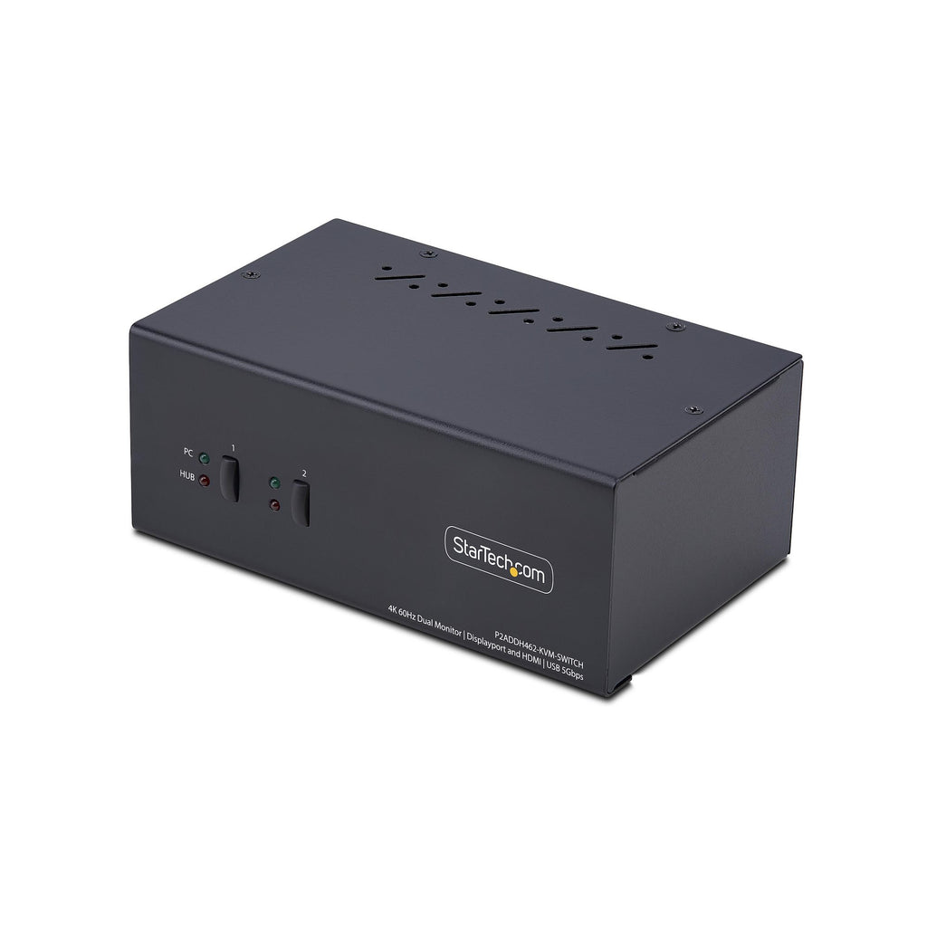 StarTech.com P2ADDH462-KVM-SWITCH interruptor KVM Negro