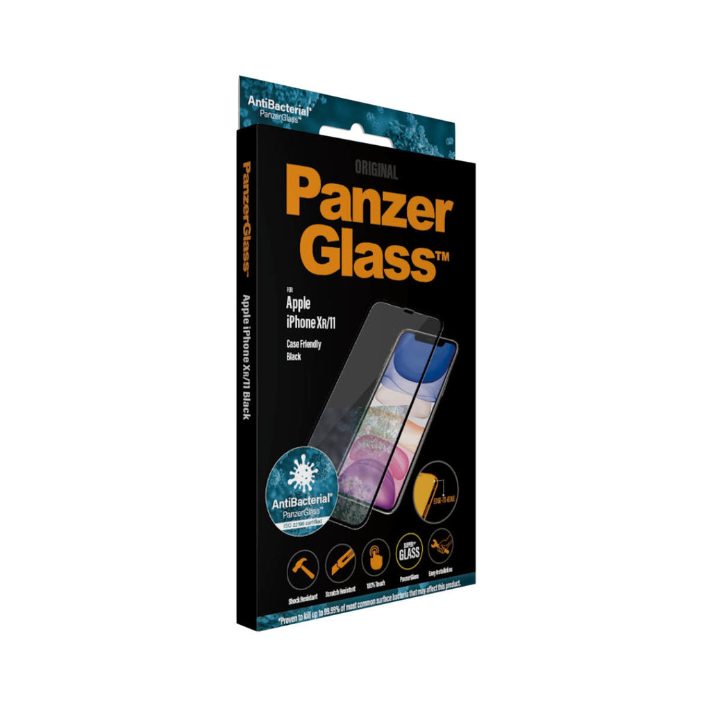 PanzerGlass ® Screen Protector iPhone 11, XR, Edge-to-Edge Protector de pantalla