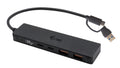 i-tec Metal C31HUBMETAL2A2C hub de interfaz USB 3.2 Gen 1 (3.1 Gen 1) Type-C 10000 Mbit/s Negro