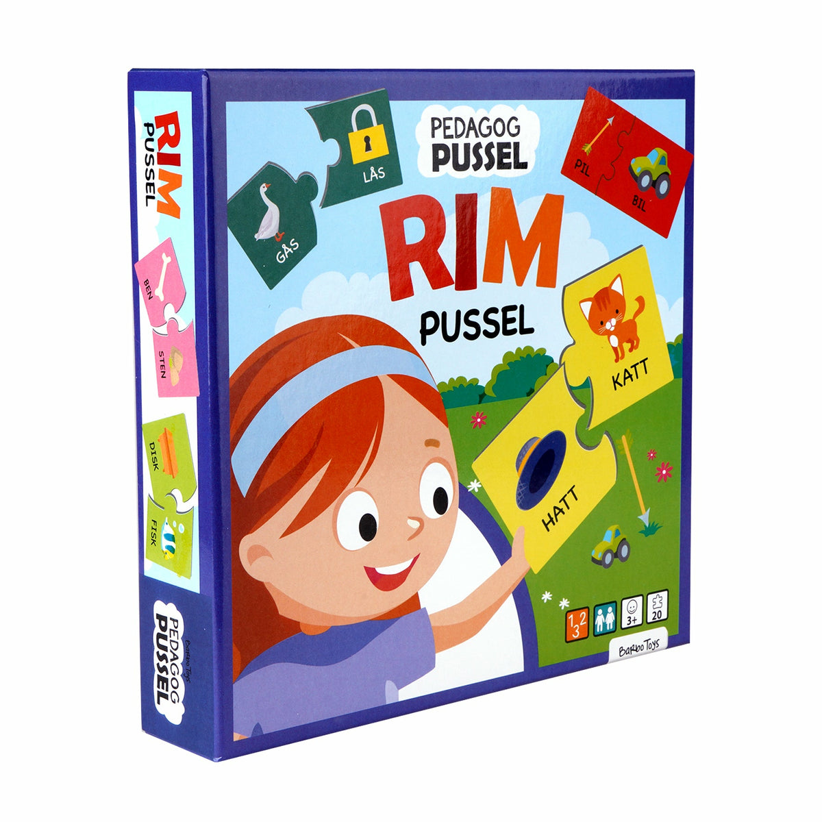 Barbo Toys Puzzle Pedagogue Juego de mesa Rompecabezas