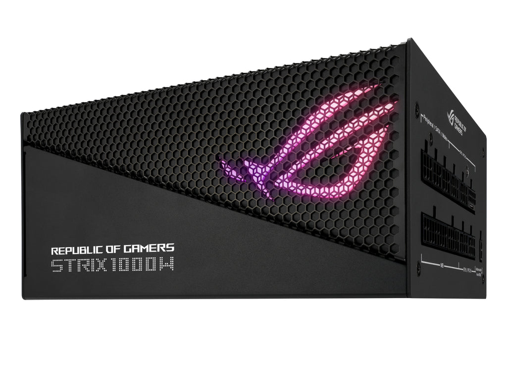 ASUS ROG Strix 1000W Gold Aura Edition unidad de fuente de alimentación 20+4 pin ATX ATX Negro (8)