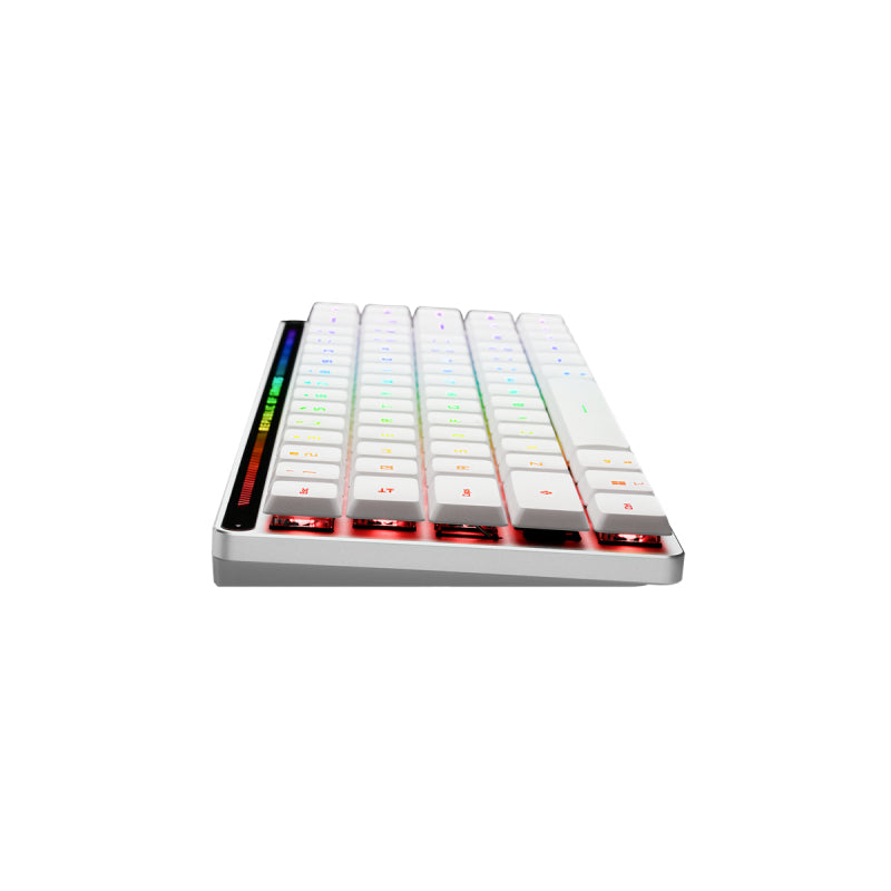 ASUS 90MP03EC-BKNA10 teclado Juego USB + RF Wireless + Bluetooth Nórdico Blanco (4)