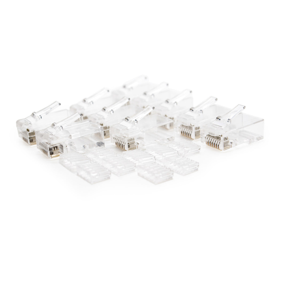 Nanocable 10.21.0201-50 conector RJ-45 Transparente (4)