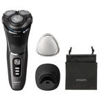 Philips S3343/13 afeitadora Máquina de afeitar de rotación Recortadora Negro, Cromo (5)