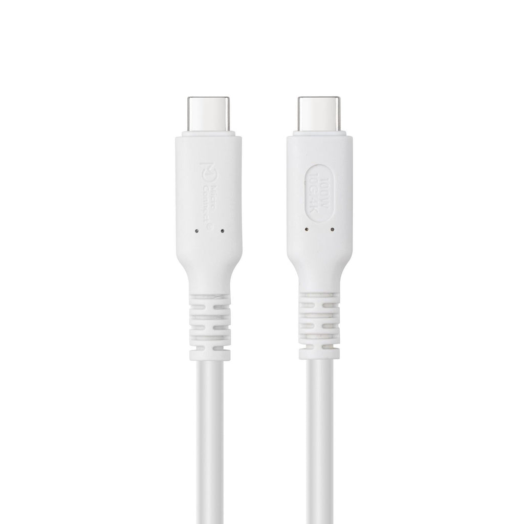 Microconnect USB3.1CC1W cable USB USB 3.2 Gen 2 (3.1 Gen 2) 1 m USB C Blanco (4)