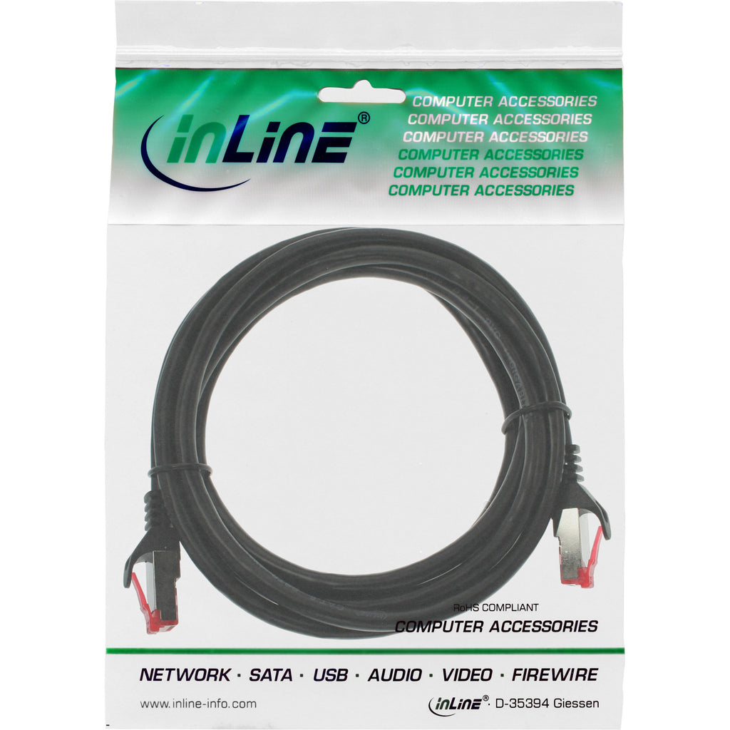 InLine 76103S cable de red Negro 3 m Cat6 S/FTP (S-STP) (3)