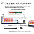 HP Series 7 Pro 724pu pantalla para PC 61 cm (24") 1920 x 1200 Pixeles LCD Plata (7)