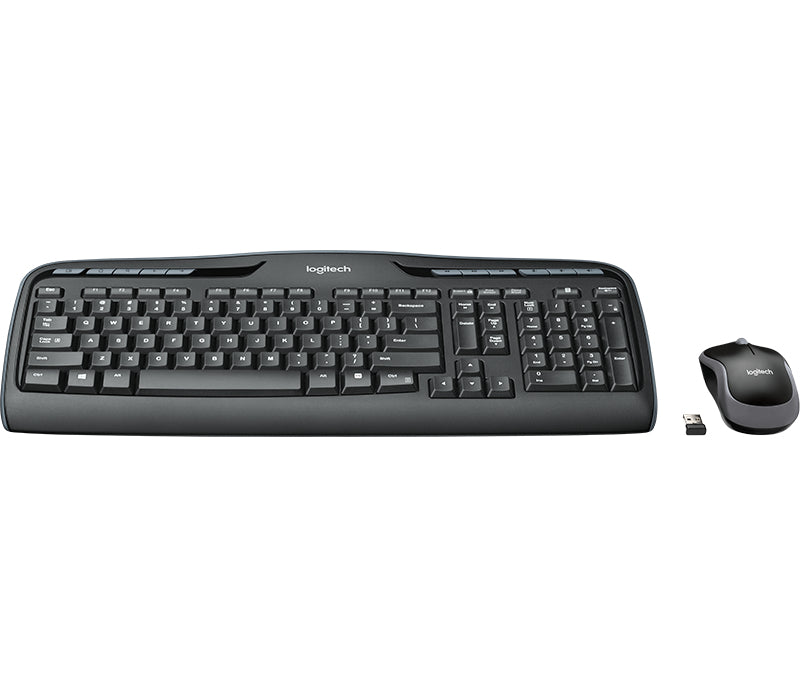 Logitech MK330 teclado Ratón incluido Oficina RF inalámbrico QWERTY Español Negro, Gris (2)
