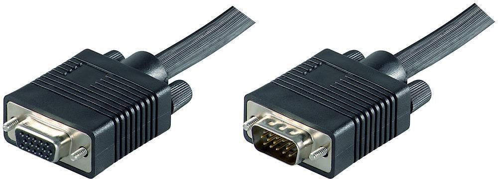 Microconnect MONGH5B cable VGA 5 m VGA (D-Sub) Negro (2)