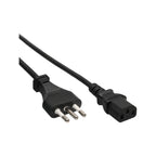 InLine B-16652I cable de transmisión Negro 1,8 m Enchufe tipo L C13 acoplador