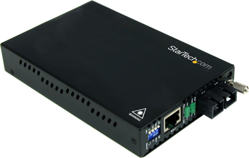 Startech ET90110SC2 - Conversor de soportes de fibra, 100Mb LAN, 100Base-FX